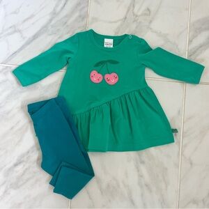 New‎ Fred’s World organic cotton dress set 3-6 month